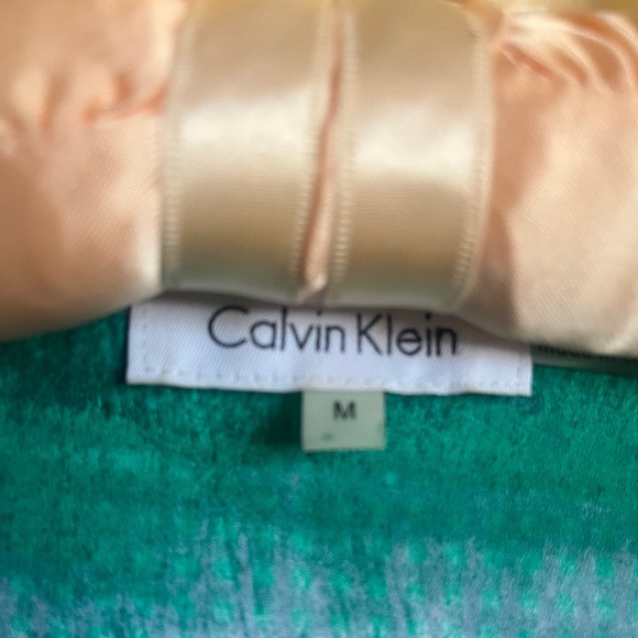 Calvin Klein Purple and Green Long Roll Tab Sleeve - Picture 5 of 12